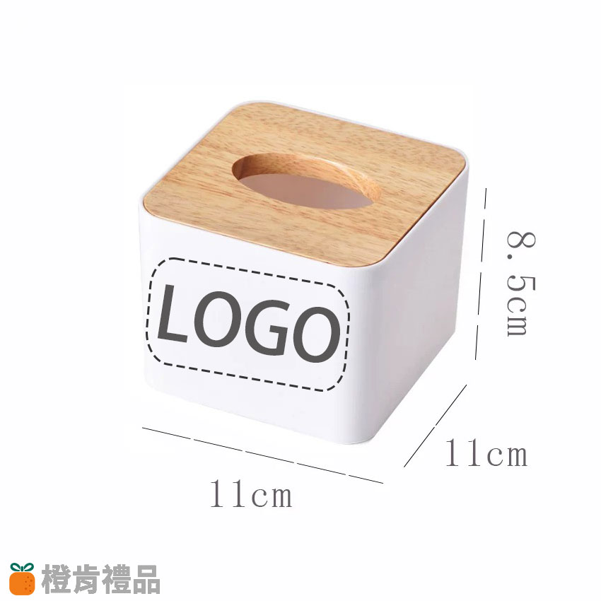 Custom Bamboo Lid Tissue Box (8) 竹蓋面紙盒