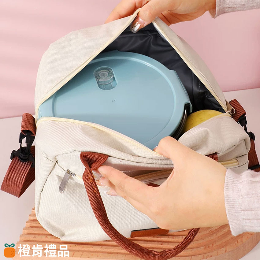 Custom Insulated Lunch Tote & Shoulder Bag (6) 手提肩背午餐包