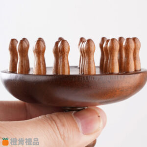 龍鳳檀木按摩梳