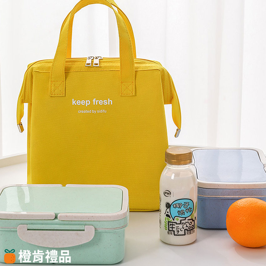 Custom Macaron Color Insulated Lunch Tote (6) 馬卡龍保溫便當袋