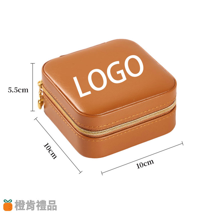 Custom-PU-Leather-Travel-Jewelry-Organizer-(11) PU皮便攜珠寶盒