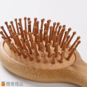 Personalized Mini Bamboo Hairbrush (2) 竹製氣墊梳