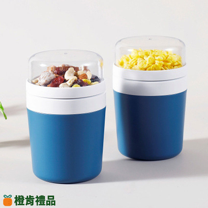 Personalized Yogurt and Granola Cup (5) 304不鏽鋼雙層麥片杯