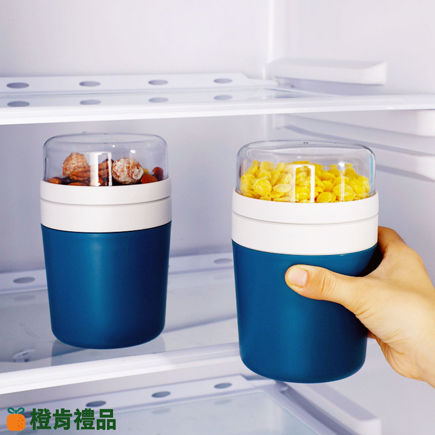 Personalized Yogurt and Granola Cup (6) 304不鏽鋼雙層麥片杯