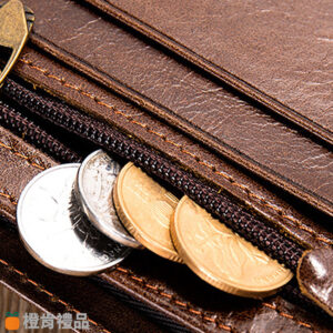 custom-cowhide-bifold-wallet-size-logo (8) 頭層牛皮短夾